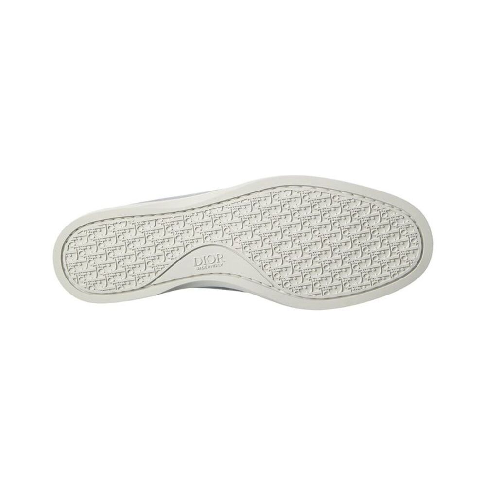 Dior Granville Suede & Canvas Boat Shoe, Grey - Picture 4 of 5